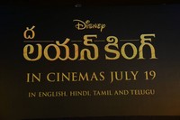 The Lion King Movie Press Meet